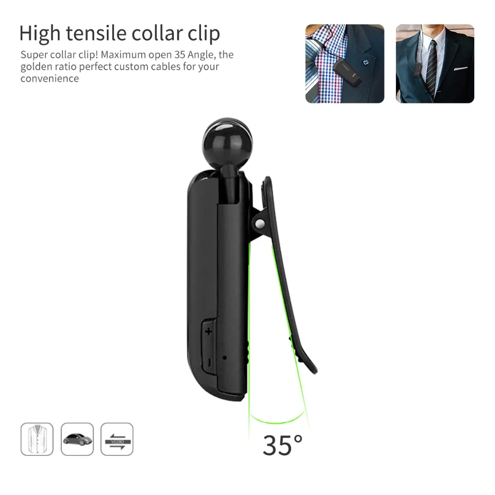 Беспроводная деловая Bluetooth гарнитура Fineblue F990 спортивные наушники с