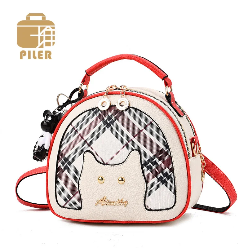 

Designer Mini Purse Cat Bags Women Clutch Bag Leather Luxury Kitty Handbags Ladies Shoulder Bags Crossbody Cute Bag Small