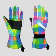 Winter Outdoor Sports Women Windproof waterproof Warm Cycling Ski Snow Snowmobile Motorcycle snowboard Skiing Gloves