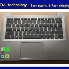 Wellendorff новая подставка для рук для lenovo IdeaPad 520s-14 7000-14 США клавиатура верхний чехол с тачпадом, серебристый