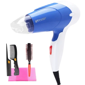 

1300W Foldable Hair Dryer Negative Ion No Hair Injury Hair Drying Machine Convenient Storage Household Electric Hair Blower