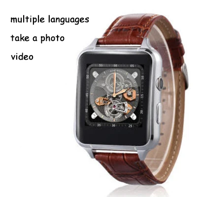 Smart watch bluetooth card watch 2.5d arc screen motion