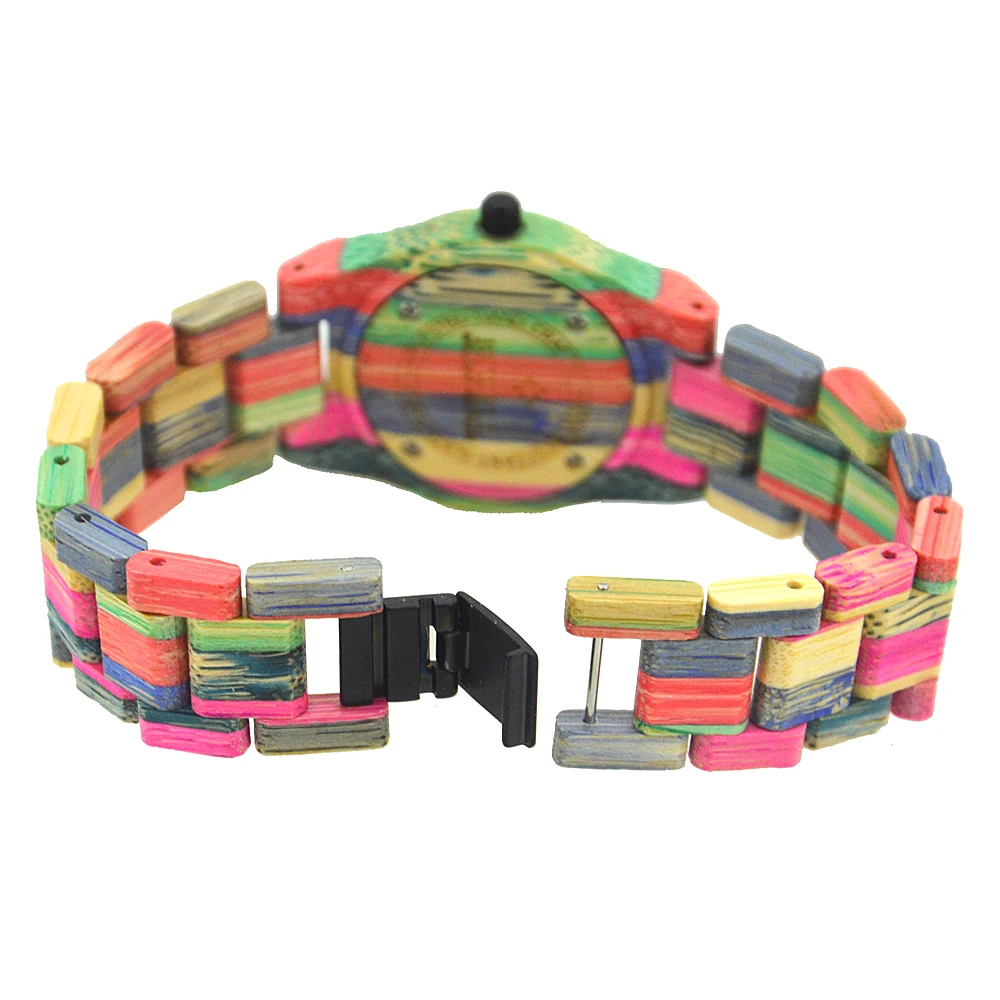 BEWELL WOODEN WATCH