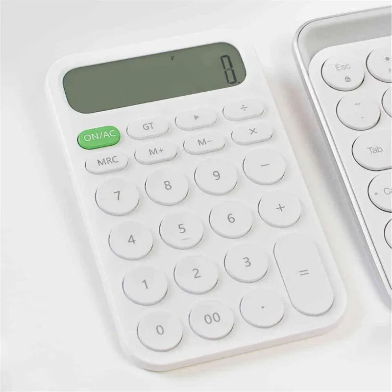 Xiaomi MIIIW 12 Digit Electronic Calculator Simple design LED Display calculation tool For Office Working Student Stationery (8)