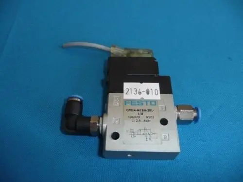 

DHL/EMS 5 LOTS FES-TO CPE14-M1BH-3GL-1/8 CPE14M1BH3GL18 Pneumatic Solenoid Valve -A1