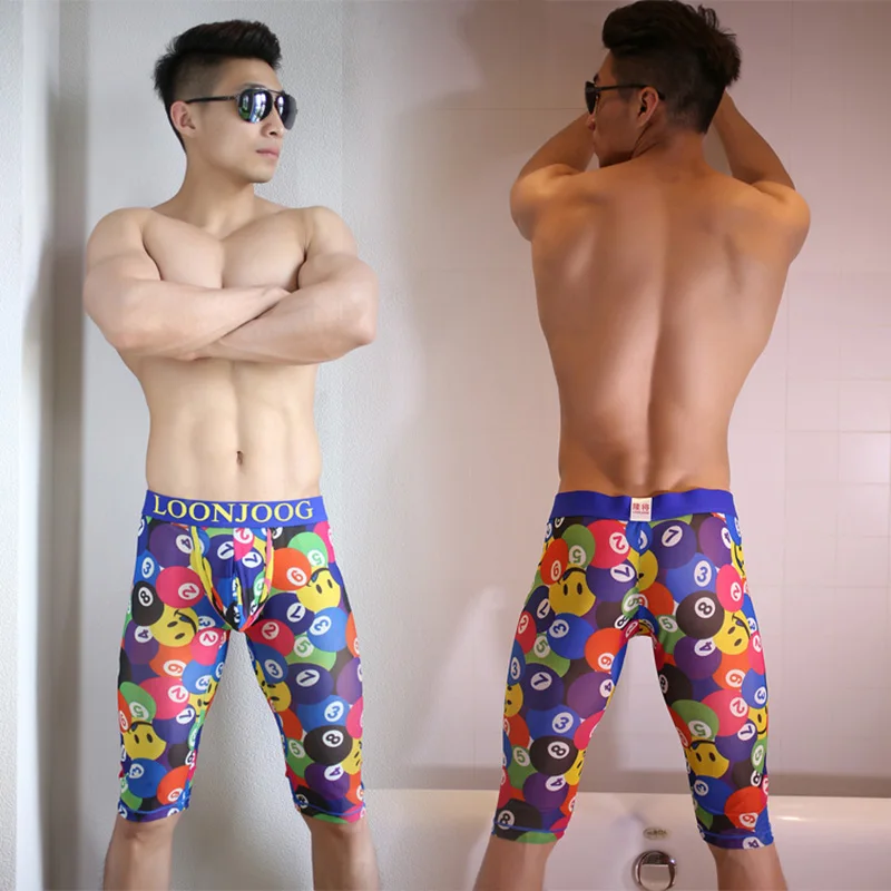 Мужские камуфляжные пижамные штаны средней длины Размеры s M L|sleep lounge wear|bottom gaypajama