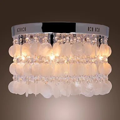 

Lustres De Sala, Modern LED Crystal Ceiling Light Lamp With 4 Lights For Living Room Bedroom Lighting Free Shipping