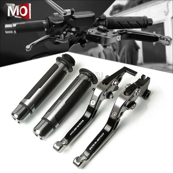 

Motorcycle CNC Adjustable Brake Clutch Levers Handlebar Hand Grips For Suzuki GSXS GSX-S 150 ABS GSX-S150 GSXS150 2017-2019 2018