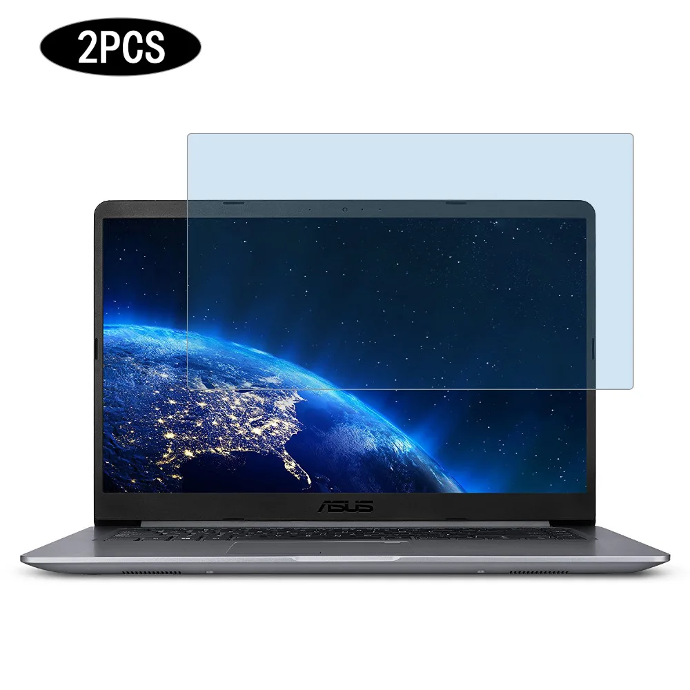 YOUPECK Universal LCD Guard film Anti Blue Light Laptop Screen Protector for ASUS VivoBook 15 X510UQ 15.6 inch Notebook, 2PCS