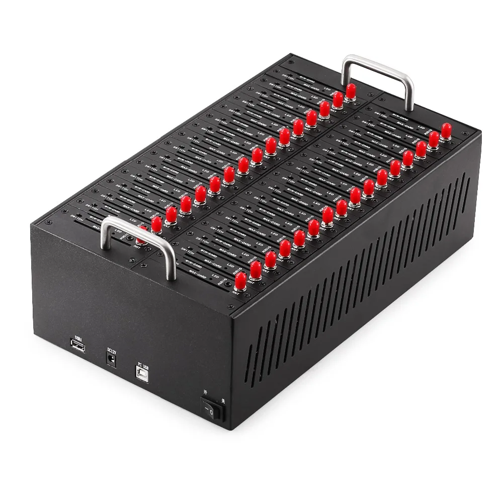

FIMT professional 32 PORT M35 MODEM FREE BULK SMS MSM AT Commands usb Interface