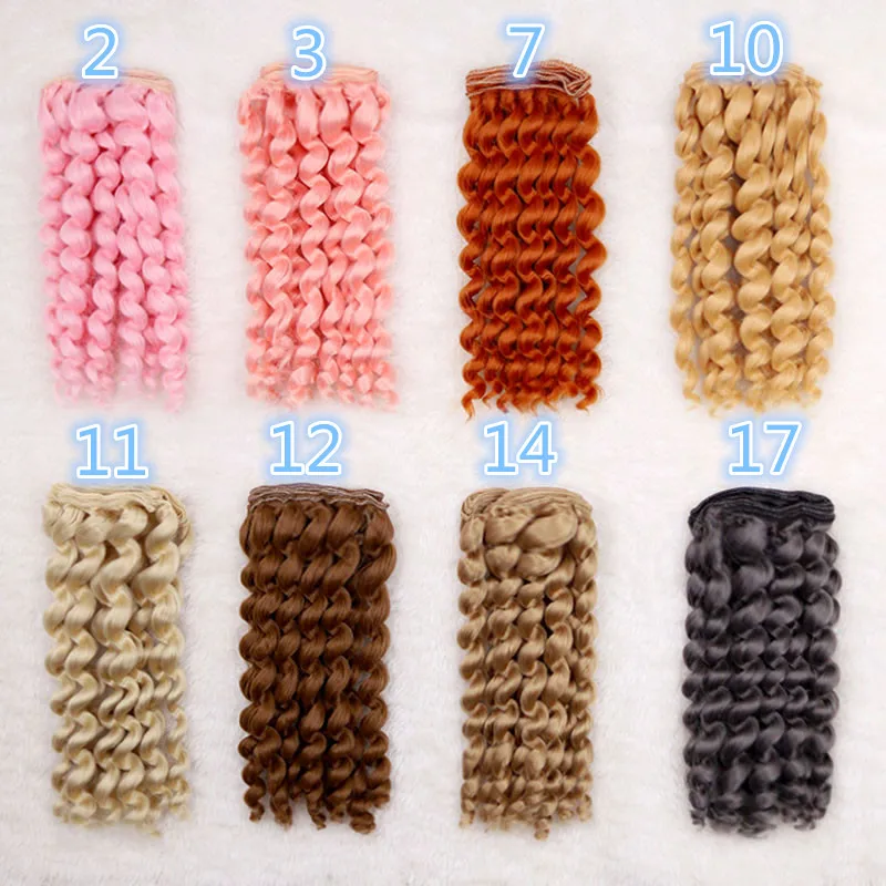 Парики для кукол BJD SD 15 см * 100 1/3 1/4 1/6|doll wig|1/6 bjddoll hair |