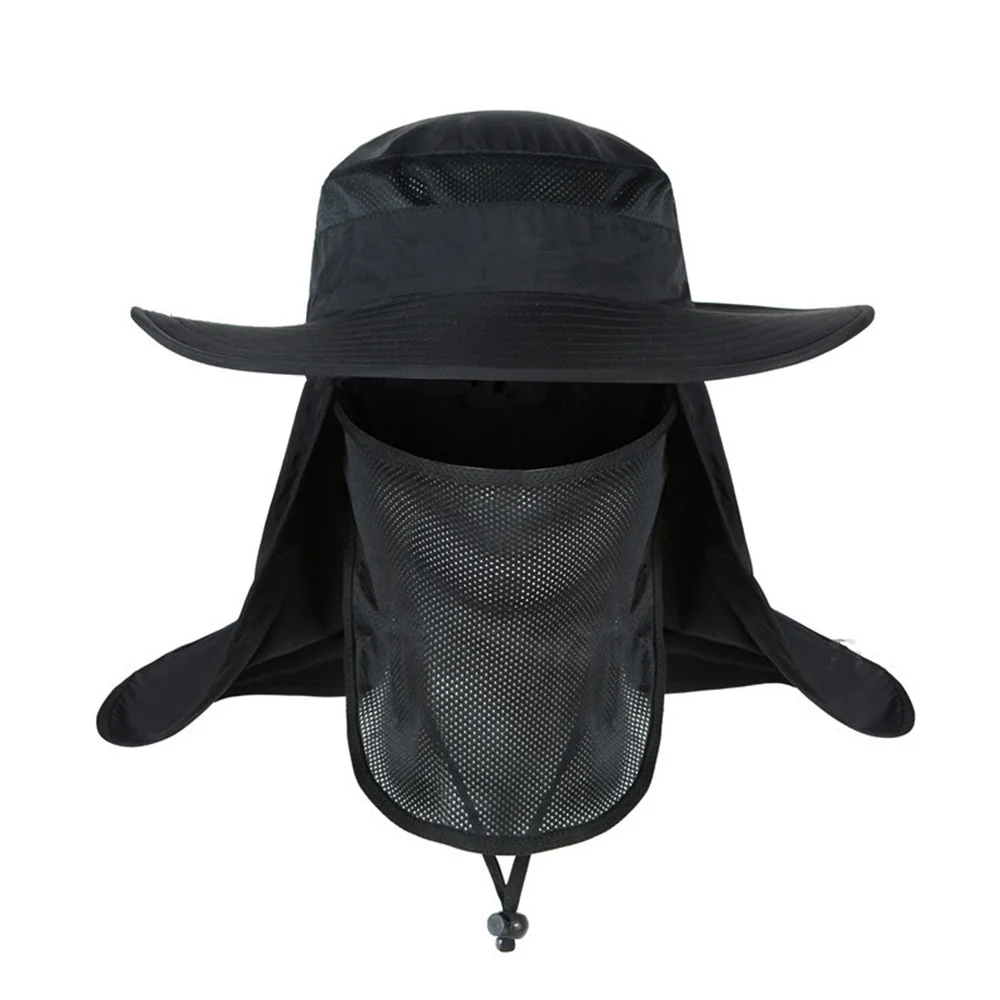 Солнцезащитная маска для лица, шляпа, Летний Пляжный головной убор для рыбалки на открытом воздухе, Балаклава, одежда из ткани, снасти