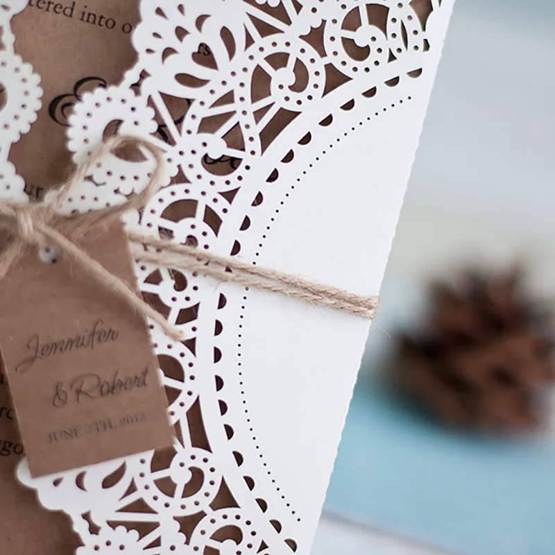  Lace Border Dies for Wedding Invitations Cards Making Metal Cutting Dies New 2019 for Scrapbooking  - 33058147391