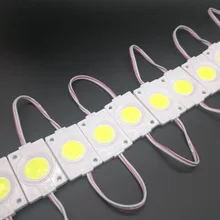 2,4 Вт ультраяркая лампа светодиодный модуль Чистая/теплая белая полоса чип светодиодного прожектора diy DC 12 V освещение водонепроницаемый