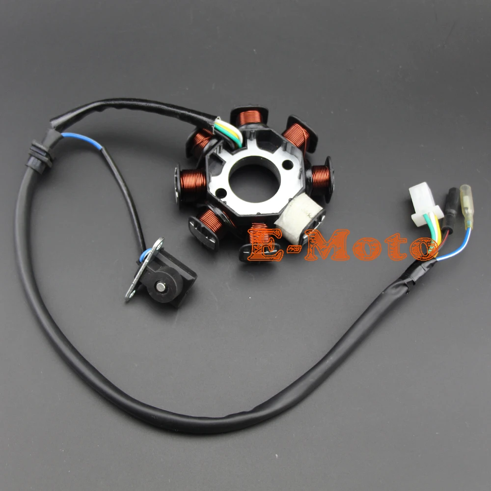 8 Coil Magneto Stator Charging System 8 Pole 150cc 250cc For Honda Clone Scooter