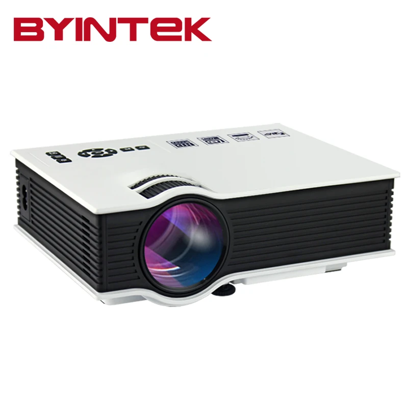 Vuelos baratos de China Digital 1800 lúmenes HDMI USB Cine En Casa Mejor HD 1080 P uC40 LED LCD Mini Proyector de Portátil Beamer proyector|best mini projectormini projector -