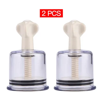

2Pcs Plastic Rotary Suction Cup Treatment Full Body Massage Set Therapy Vaccum Massager Cups Brest Enlarger Stimulation
