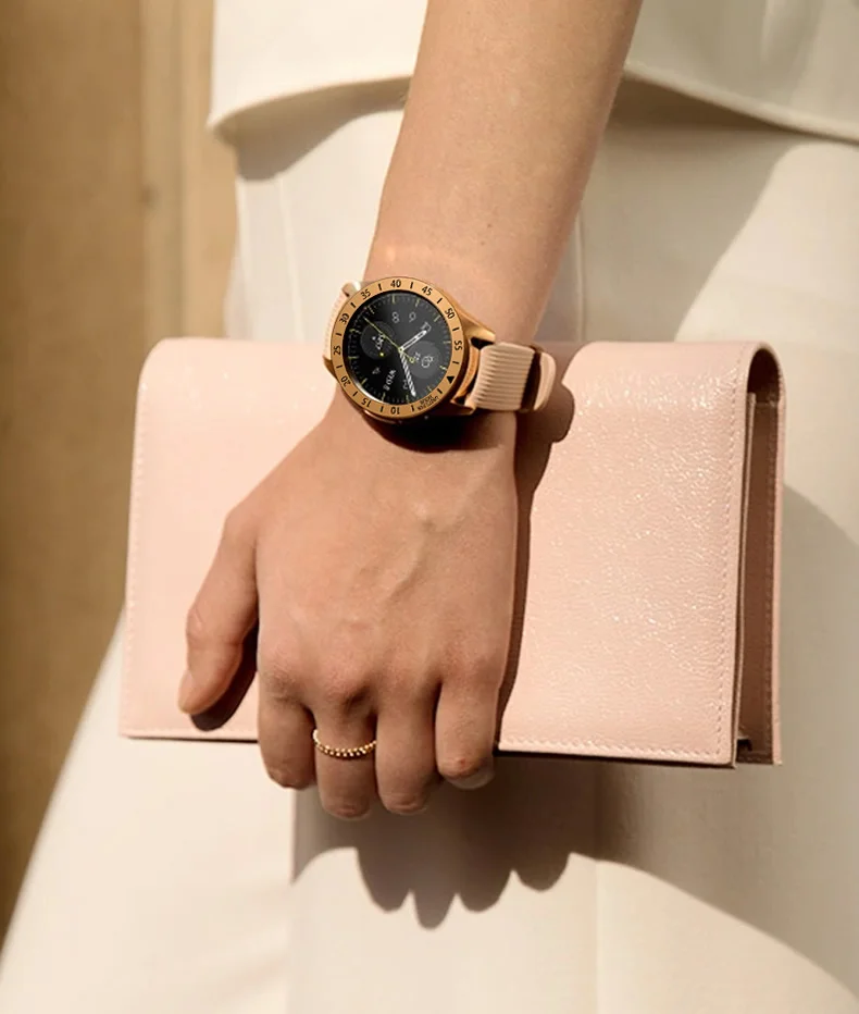 Чехол для смарт часов Samsung Galaxy Watch 46/42 мм Gear S3 22 клейкий чехол из нержавеющей стали