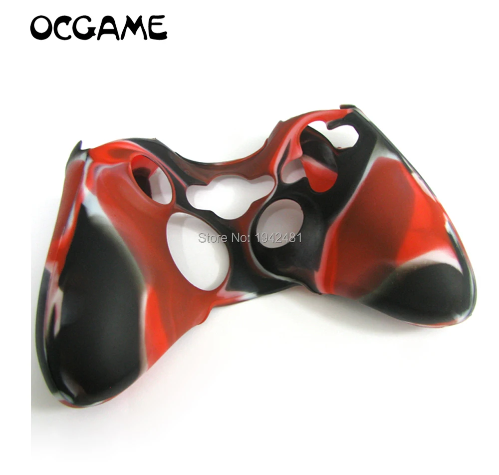 OCGAME 30 шт./лот Камуфляжный силиконовый чехол для джойстика гелевый Мягкий