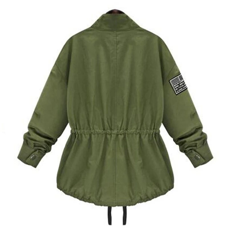 2018 الخريف المرأة الأساسية معاطف منفذها سترة المرأة طويلة الأكمام الشتاء سترة المرأة أبلى انتحارية سترة زائد حجم 5XL 50