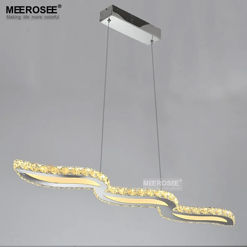 Venda Quente Ondulado Led Lustre Lustre Lustre de Cristal Moderna Led Hanging Lamp/luz/iluminação Fixação para Restaurante 7 lustre moderno led pendurado lâmpada luz luminária para restaurante