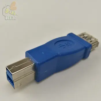 

blue type-b type b usb 3.0 male to usb a female adapter Converter for Printer 100 pcs