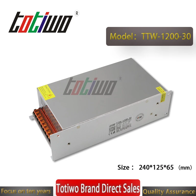 

AC to DC Industrial Switching SMPS 30V 40A 1200W Watt LED Power Supply Security monitoring medical machinery equipment power