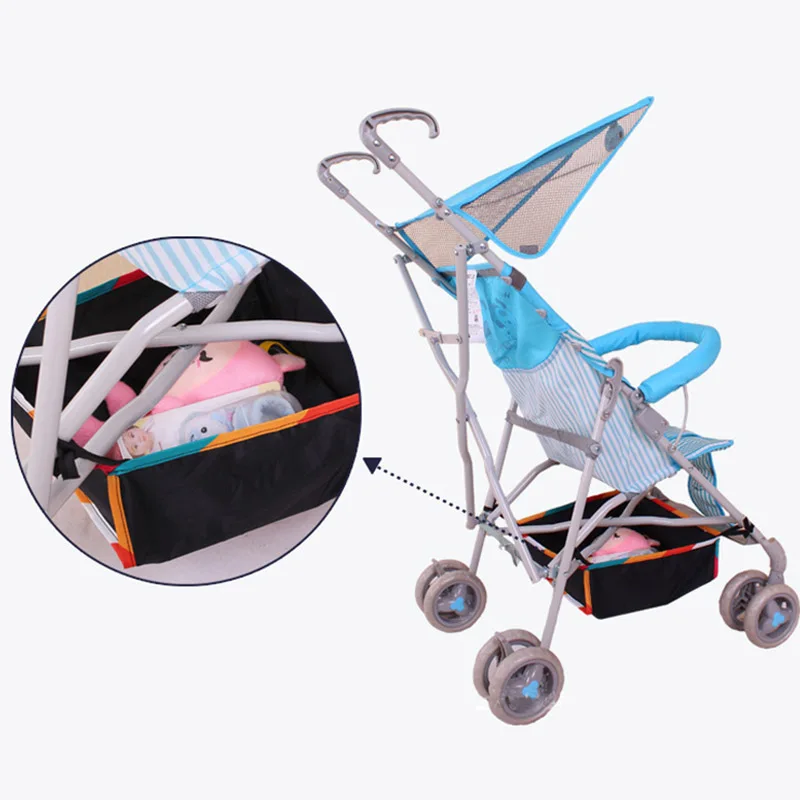 

Home storage stroller baslet for child toys button net bottle diapers bag cabinet organizer case for infant cloth household