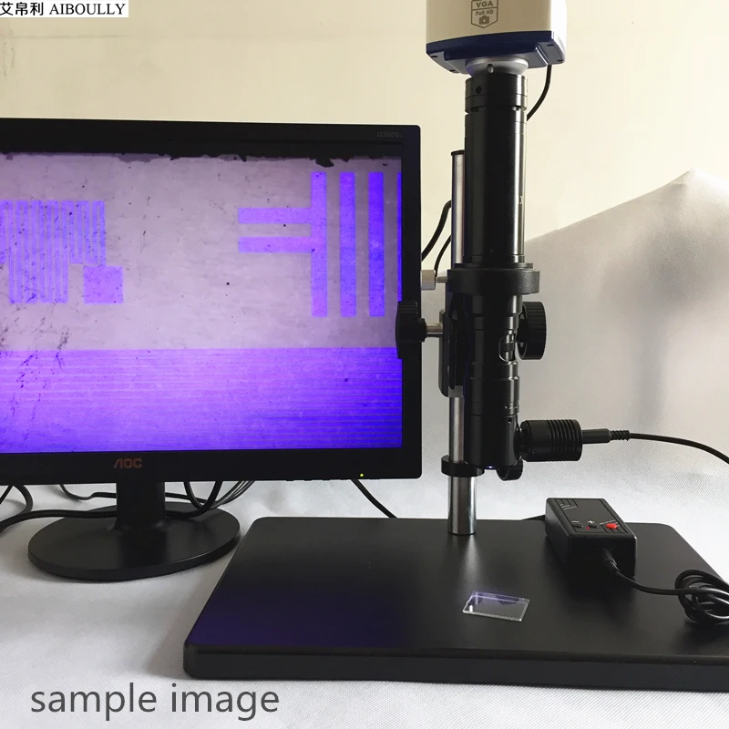 Coaxial Light Lens 0.7 4.5 Zoom Microscope Electronic Maintenance