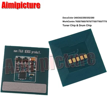 

006R01449 006R01452 006R01451 006R01450 Toner Cartridge Chip For Xerox DC240 242 DC250 252 DC260 WC7655 7665 7675 8pcs/lot