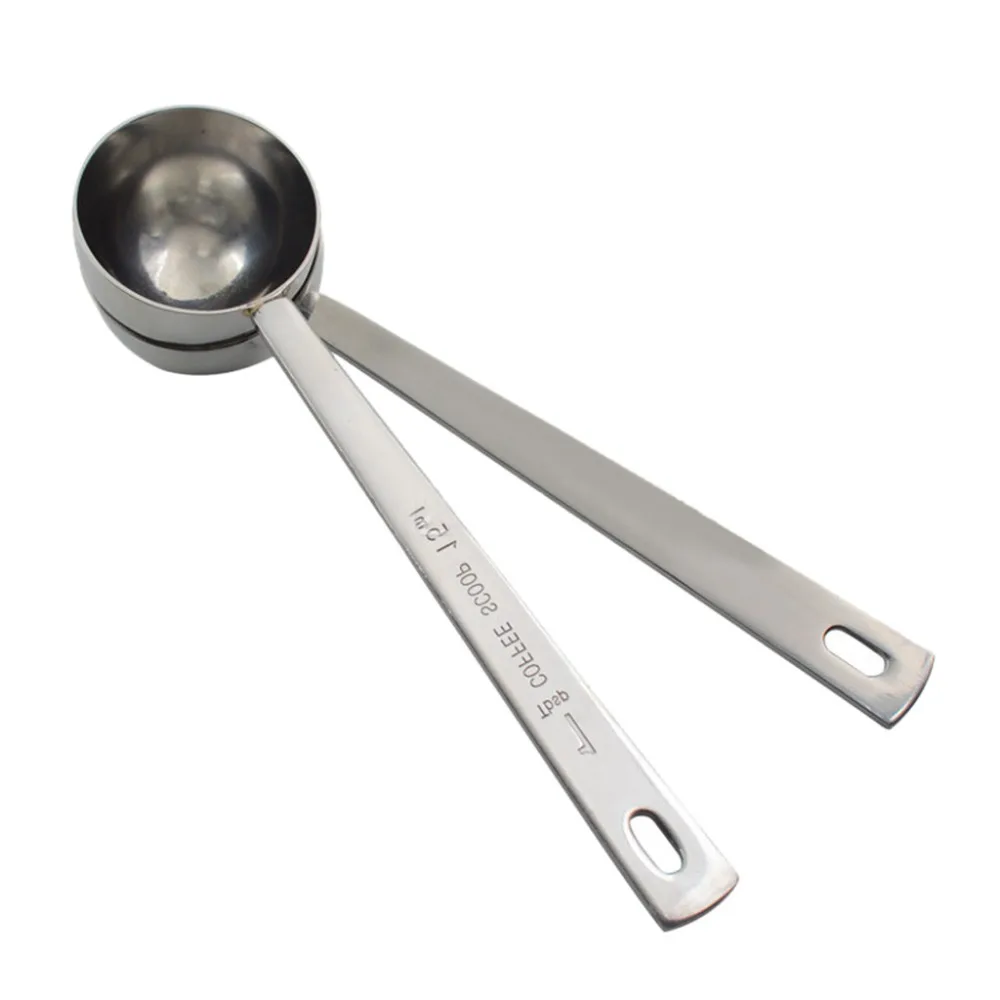 1PCS Coffee Scoop Stainless Steel Table Spoon Seasoning Spoon Milk Powder Spoon Brand New and High Quality Coffee Scoops