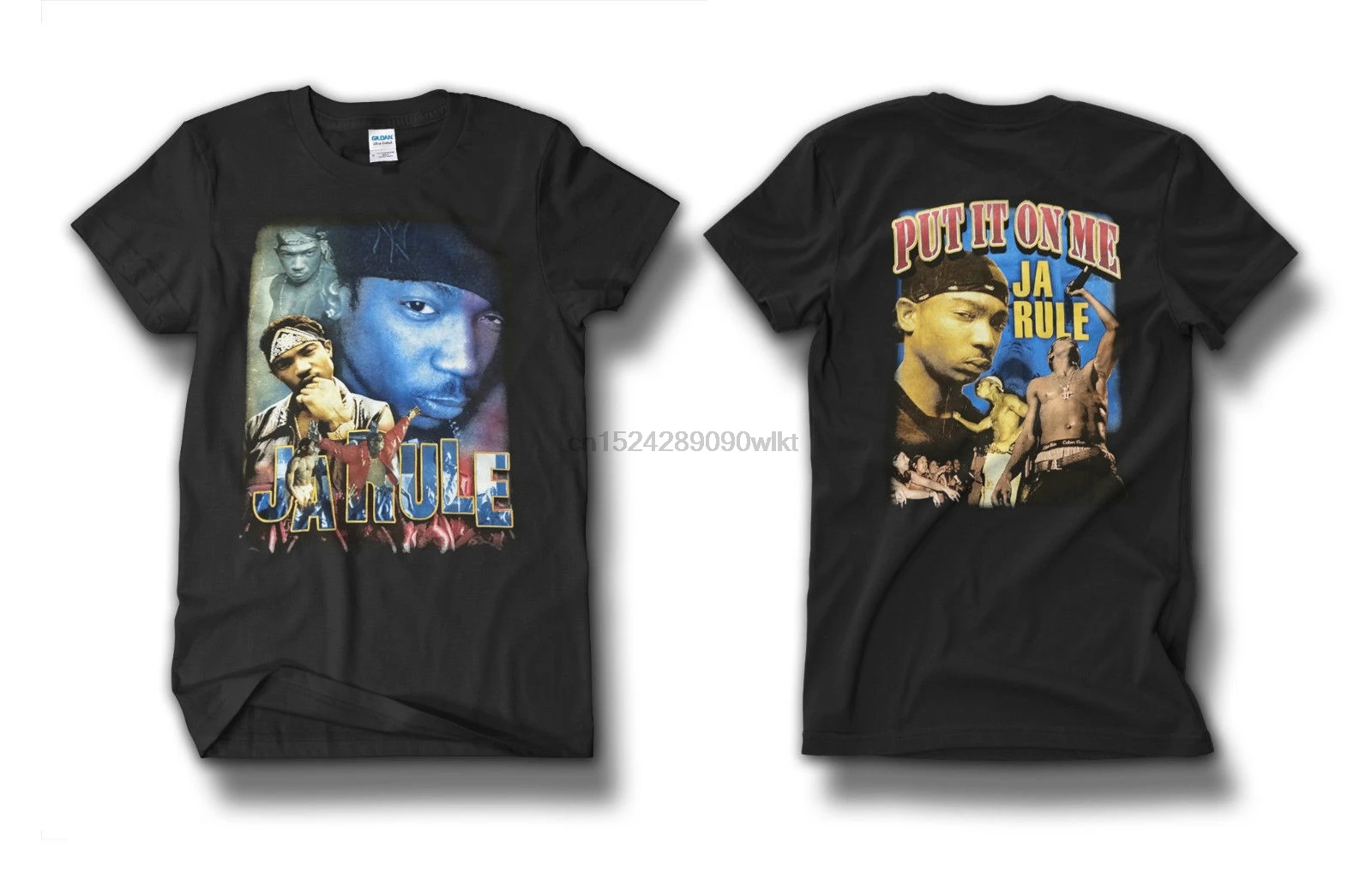 

rare Ja Rule Put It On Me Tour Murder Inc Rap Hip Hop Mens t Shirt