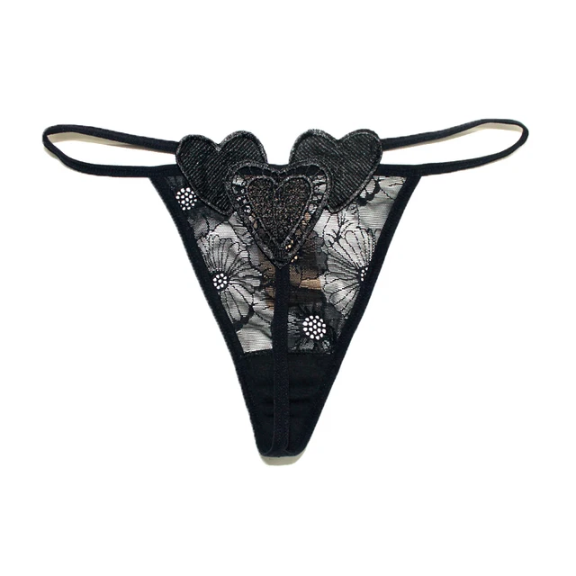 PS5025 Open Crotch Thong Women G String New Arrival Transparent Exotic ...