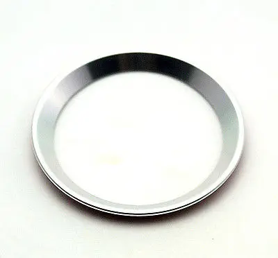 1 pcs Chrome Car Steering Wheel Cover Ring Emblem Stickers Car styling