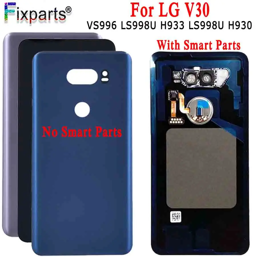 Задняя крышка батарейного отсека для LG V30 стеклянная корпуса чехол H930DS VS996 Крышка