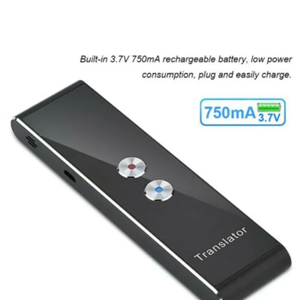 

Translaty MUAMA Enence Smart Instant Real Time Portable Voice Languages Translator TLR Shop