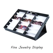 Очки коробка для хранения, упаковка витрина для солнцезащитных очков Рамка-лоток 18 шт