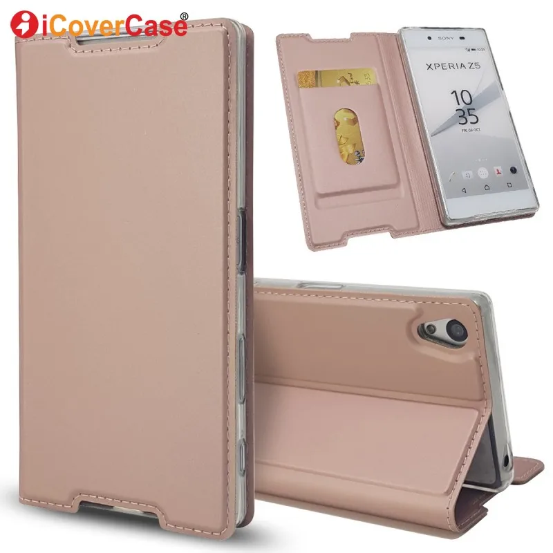 

Fashion Cases For Sony Xperia Z5 E6653 E6603 E6633 E6683 Leather Wallet Case Phone Accessory Etui Capinha Carcasa Coque Capa