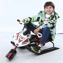 Skiing Vehicle Single Board Snowmobile Directional Snow Sledge Skiing Boards Children’s winter outdoor toys Sports toys on snow