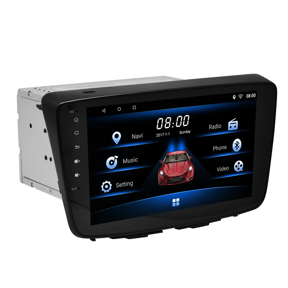 Clearance Car Multimedia player 1 Din Android 7.1 Car DVD For SUZUKI Baleno 2017-2018 8" 2G/16G touch screen Car Radio GPS 3