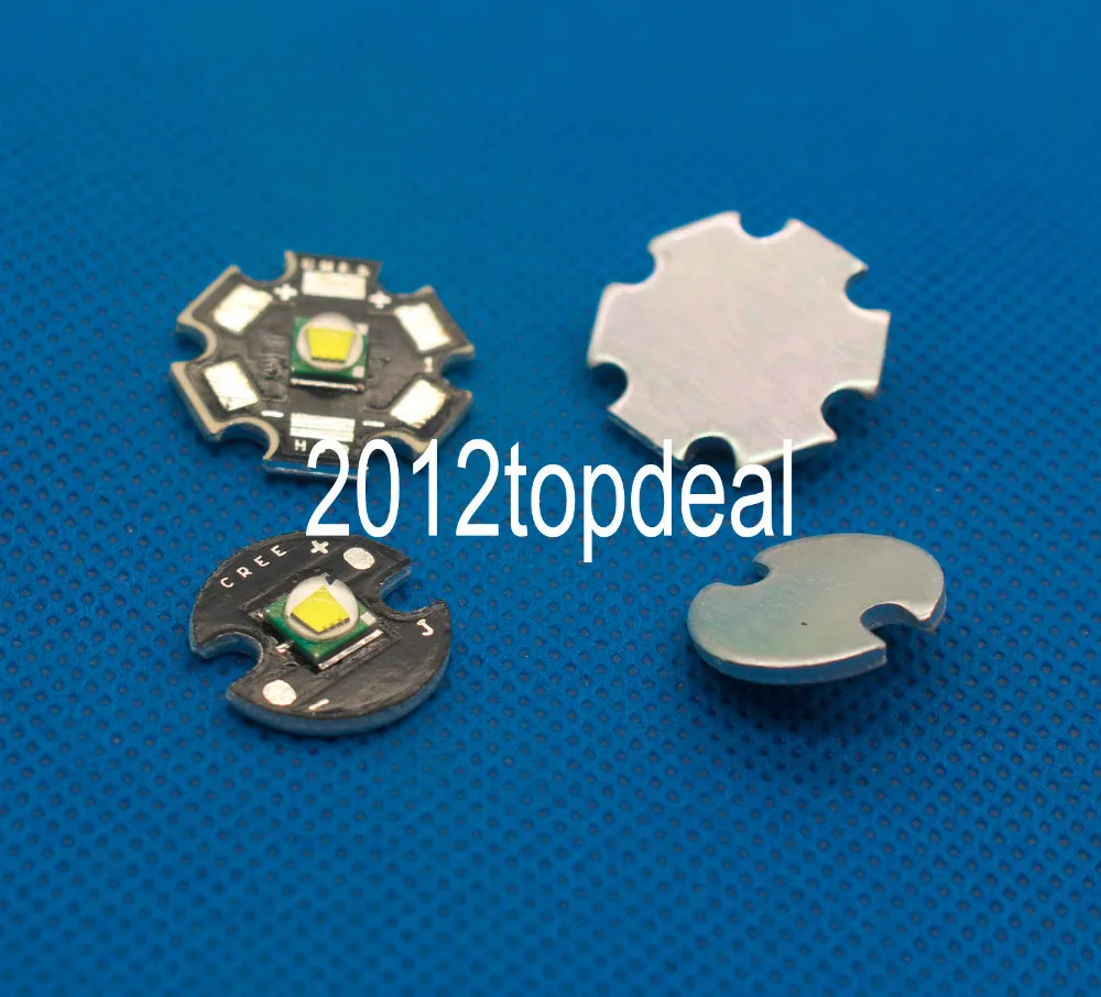 

CREE XML XM-L T6 LED U2 10W WHITE High Power LED Emitter with 12mm 14mm 16mm 20mm PCB for DIY