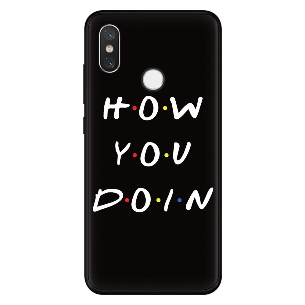 Чехол с рисунком из ТВ шоу друзья чехол для Xiaomi Mi 9 Honor 8 Lite A1 A2 5X 6X Redmi Note 7 S2 5 6 Plus 3 3S 4