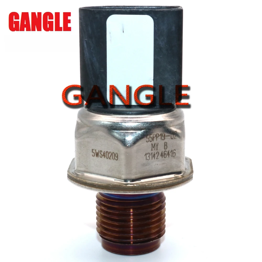 Original Fuel Rail Pressure Sensor Transducer 5WS40209 55PP19 02 For