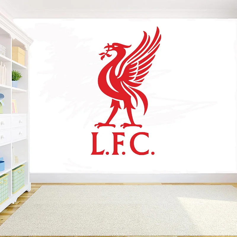 Liverpool Football Club symbol wall stickers for kids teen room