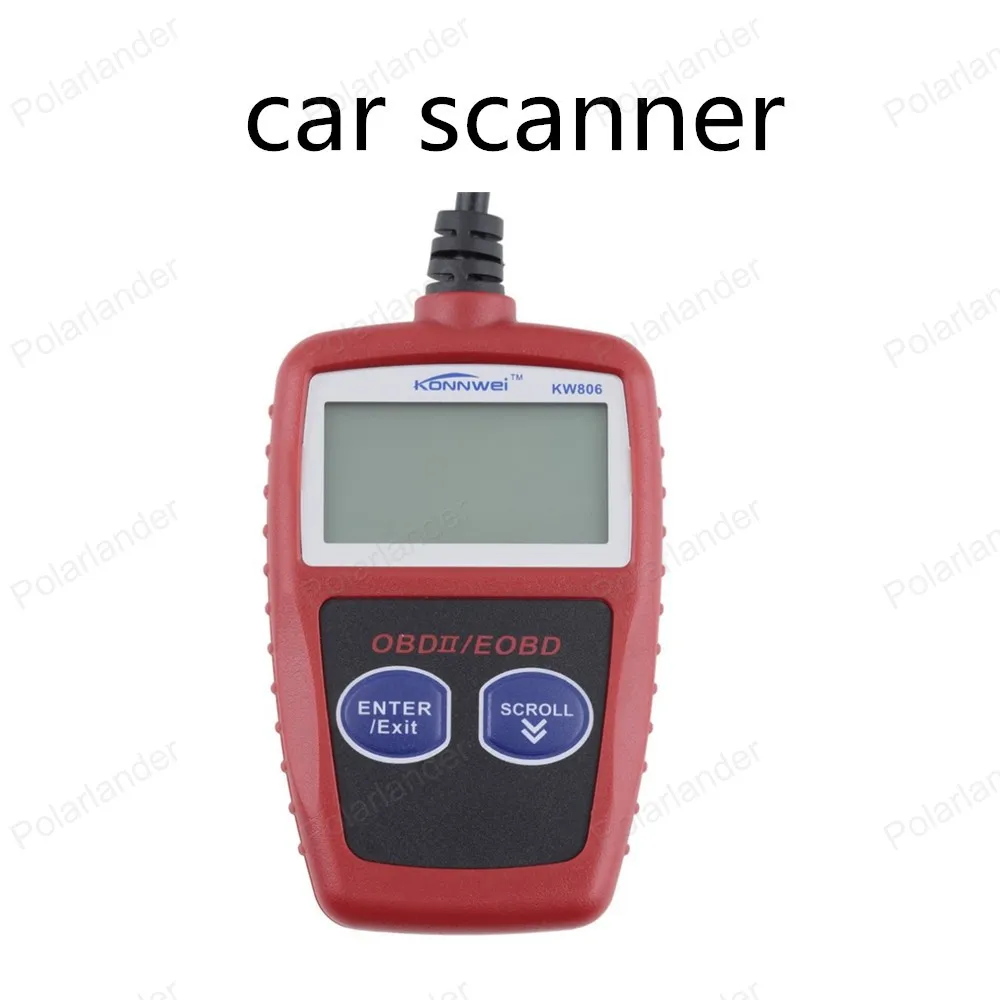 best selling 1pcs KW806 Car Code Reader car diagnostic tester CAN BUS