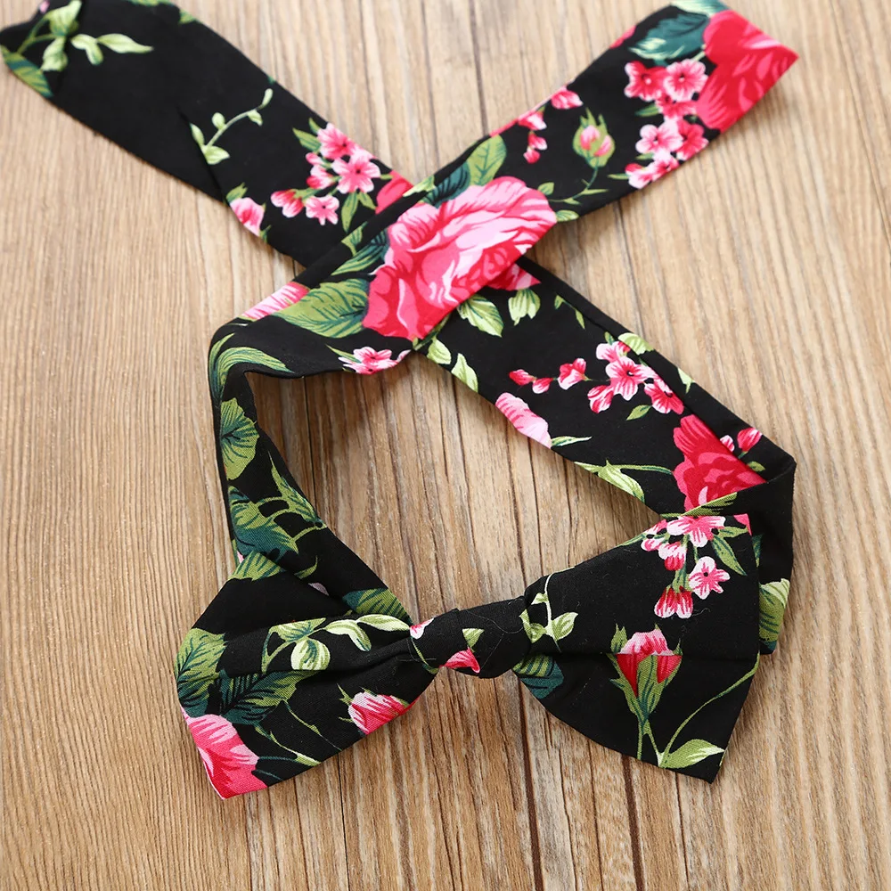 Fashion Toddler Girls Summer Clothing Set 2018 Baby Girl Clothes Floral Princess Dress Hairband Kids Suits 2Pcs Children Outfits (9)