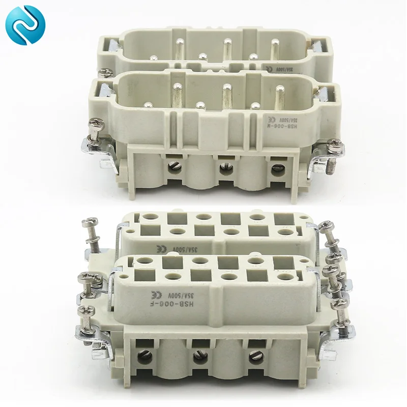 HDC HSB 012 1 мощный 12 жильный прямоугольный промышленный водонепроницаемый