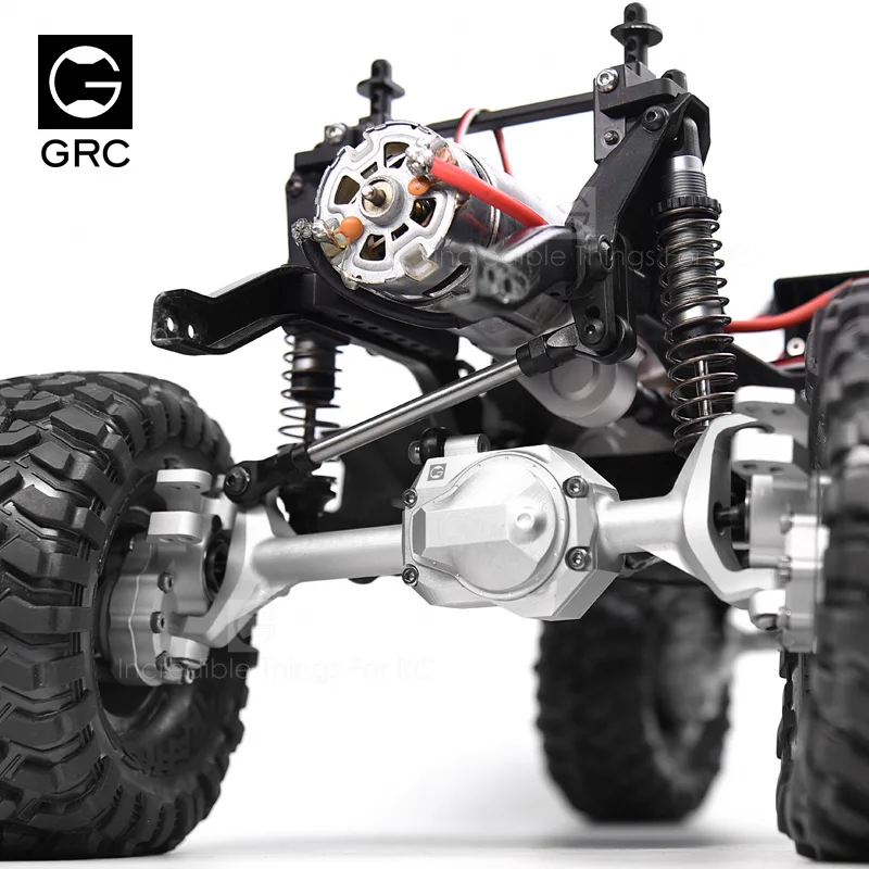 

RC Crawler Metal TRX4 Ackerman Front Rear Axle Main Door Bridge for 1/10 Traxxas TRX-4 Upgrade Parts