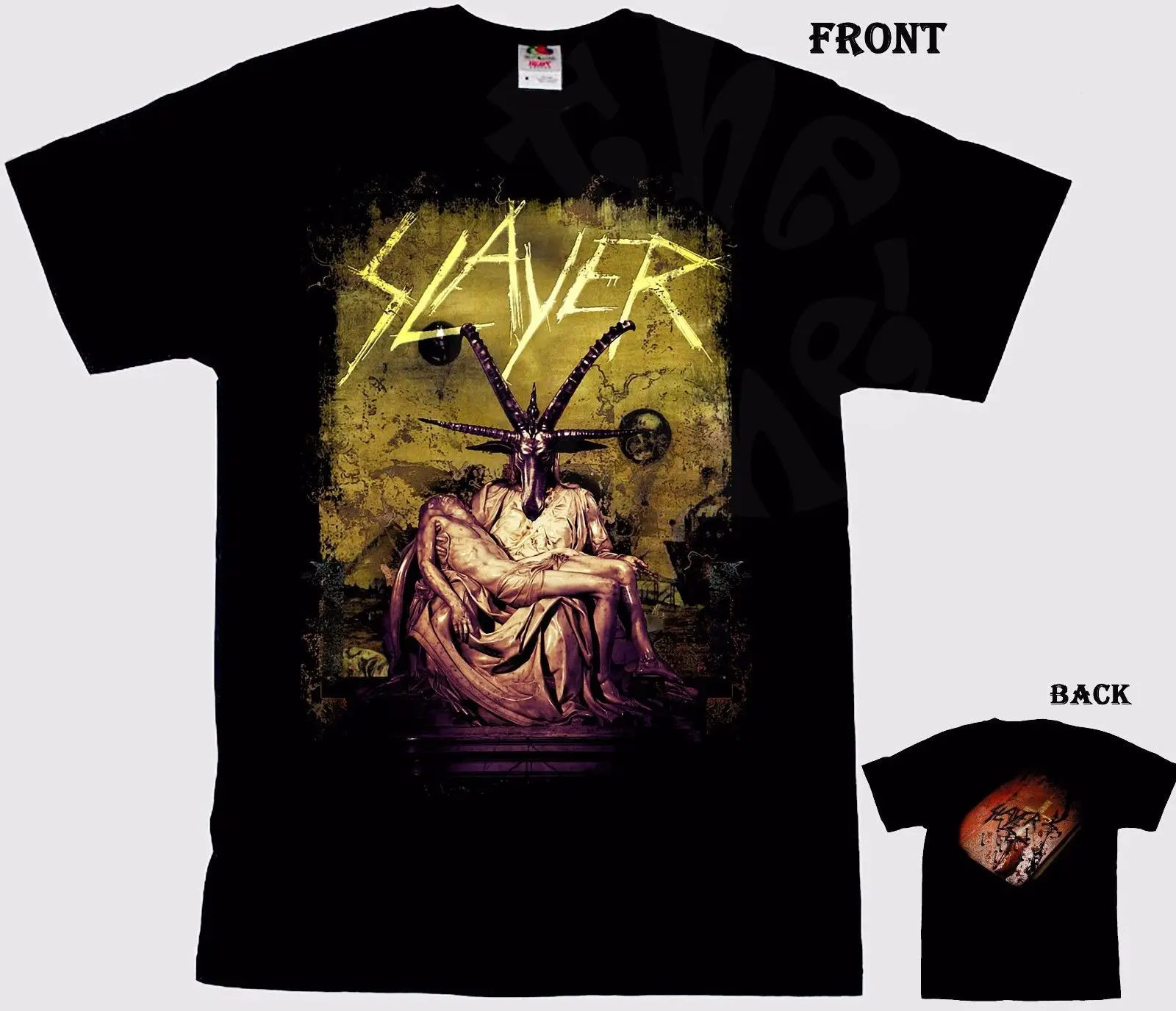 SLAYER - American Thrash Metal Band футболка размеры: S до 3XL мужские футболки с круглым вырезом