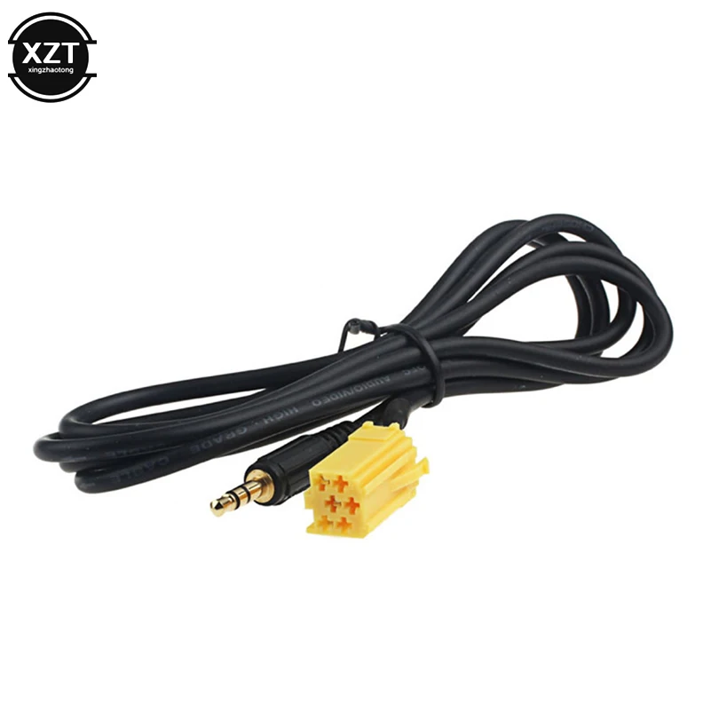 

Car Accessory 3.5mm AUX Stereo Audio Line Input Cable For Fiat Alfa Romeo Lancia CD player Jack For Mp3 Player iPod iPhone